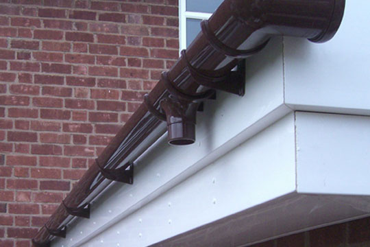 Image of a gutter